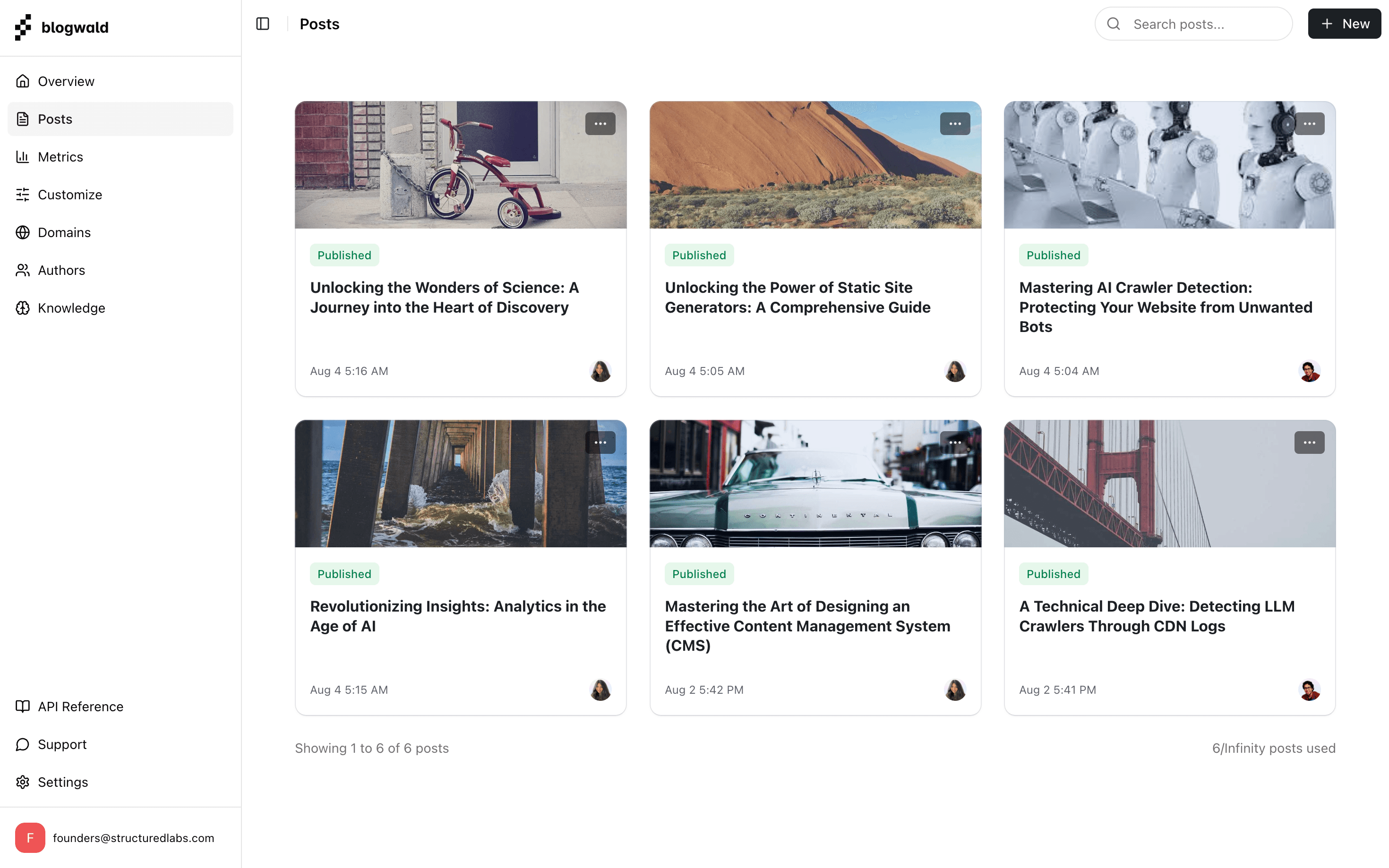 AI content generation in progress